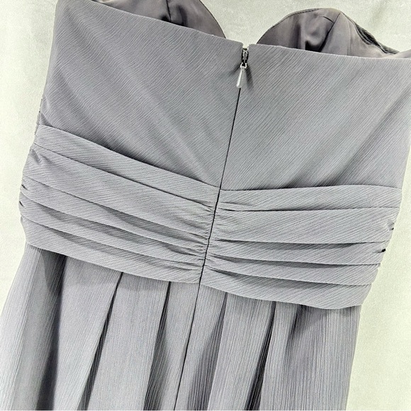 David's Bridal Strapless Dress Size 2 - Picture 6 of 7